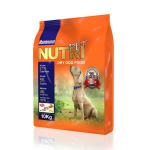 غذای خشک سگ بالغ نوتری پت با 21%پروتئین (10کیلویی)