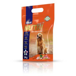 غذای خشک سگ بالغ نوتری با 21% پروتئین