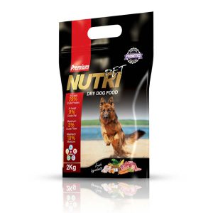 غذای خشک سگ نوتری با ٢٩%پروتئین (2کیلویی)